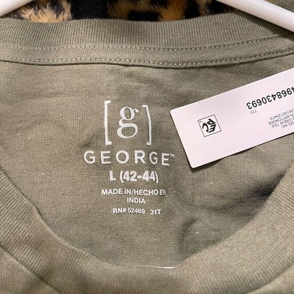 2pc bundle leg sleeve tee shirt large - Picture 2 of 2